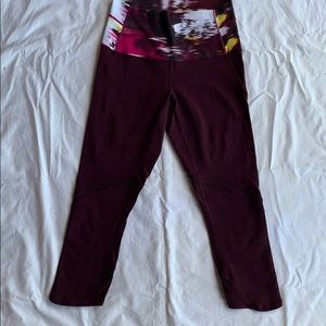 Lululemon High Rise Wunder Under Crop